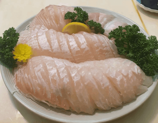 제주 광어회